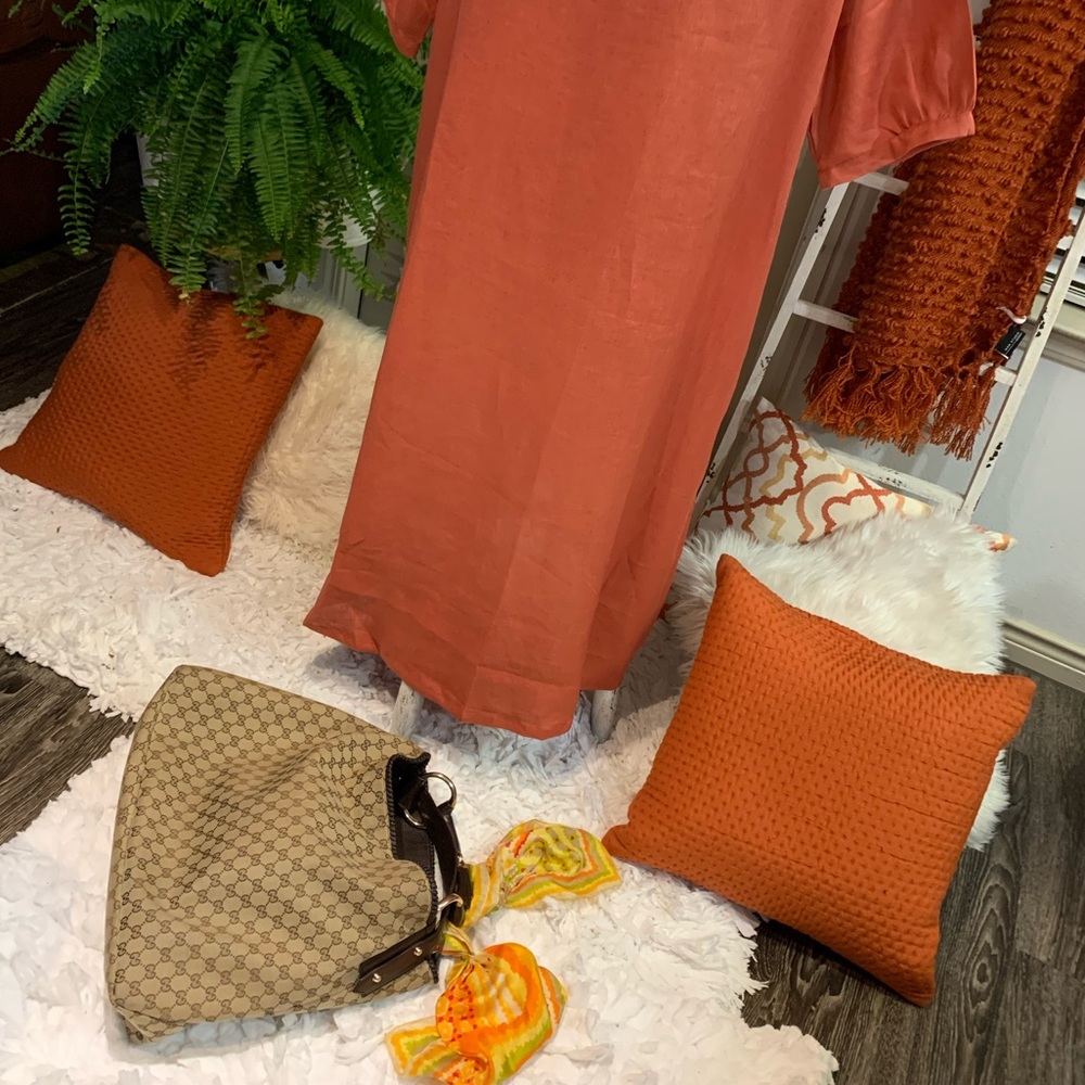 ✨👗✨ Plus size Linen Dress w/ pockets